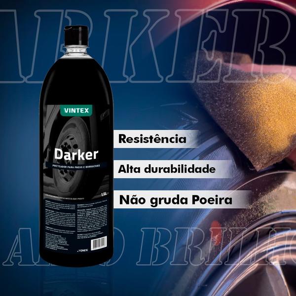 Imagem de Kit Embelezadores Darker 1,5l Vintex + Shiny 1,5l Vonixx