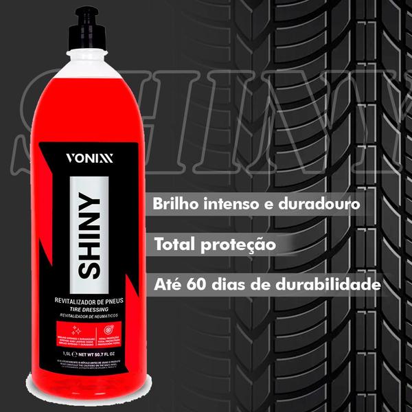 Imagem de Kit Embelezadores Darker 1,5l Vintex + Shiny 1,5l Vonixx