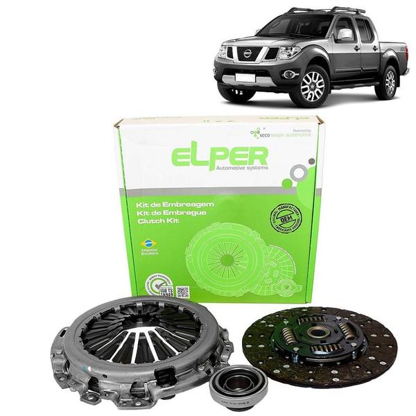 Imagem de KIT EMBREAGEM 250mm 24EST NISSAN FRONTIER 2.5 SEL TURBO DIESEL 144/163CV 2007 A 2012