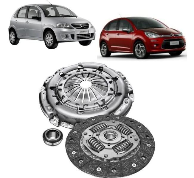 Kit Embreagem C3 1.4 1.6 2002 2003 2004 2005 2006 2007 - Citroen Imagem de Kit Embreagem C3 1.4 1.6 2002 2003 2004 2005 2006 2007