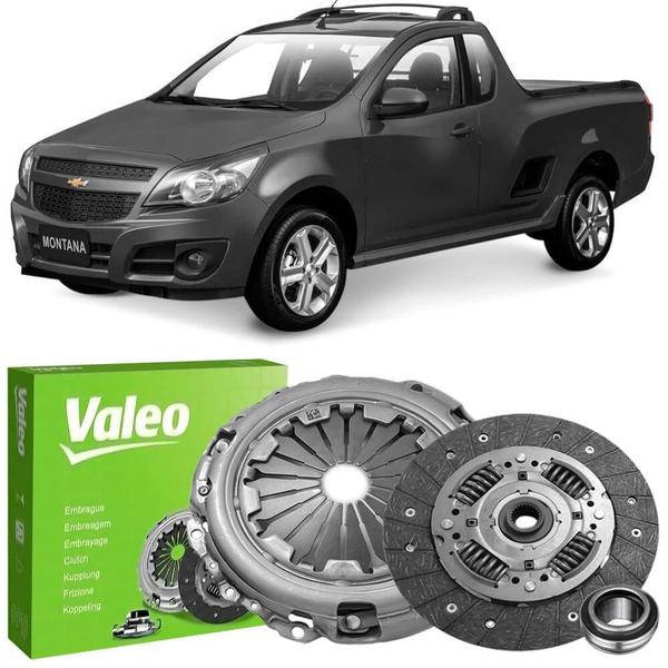 Imagem de Kit Embreagem Chevrolet Montana 1.4 2010 a 2018 Valeo