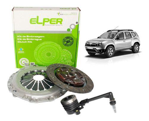 Imagem de Kit Embreagem Com Atuador Renault Duster Oroch 16v 4x2 2.0