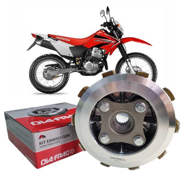 Imagem de Kit Embreagem Completa Diafrag Honda CBX 250 Twister 01-09 XR 250 Tornado 01-11