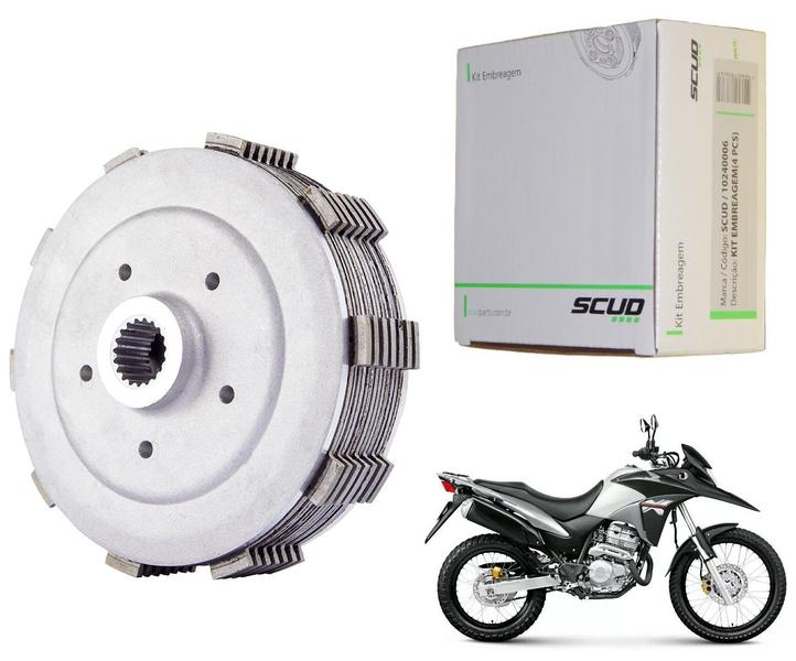 Imagem de Kit Embreagem Completa Scud Xre Cb 300 De 2009 Ate 2023