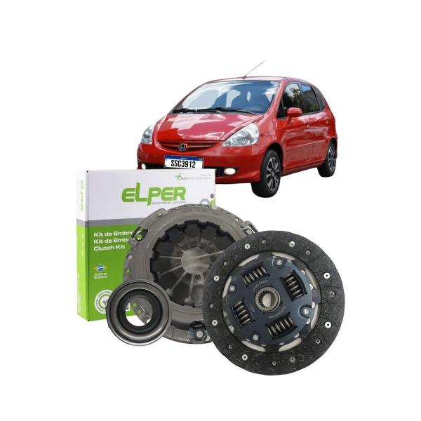 Imagem de Kit embreagem Elper Honda City 1.5 16V Fit 1.4 1.5 16V