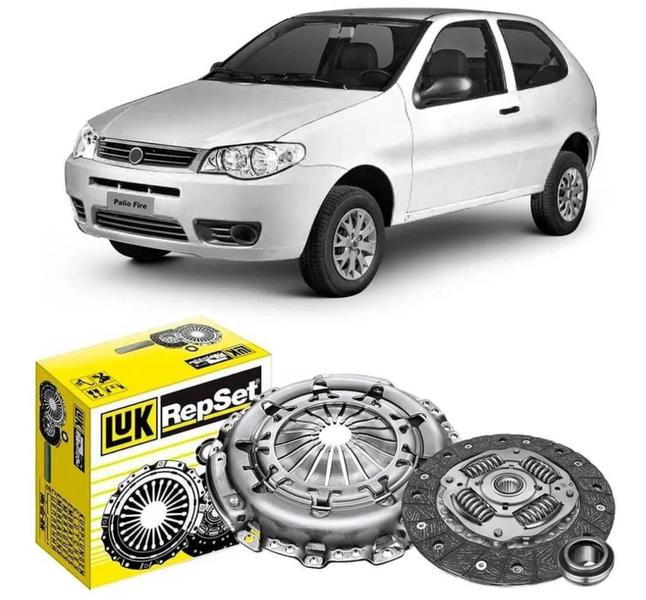 Imagem de Kit Embreagem Fiat Palio Fire 1.0 1.3 1.4 2001 A 2017 Luk 619301500