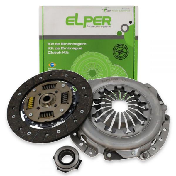 Imagem de Kit Embreagem Fiat Palio Siena Strada Motor Evo 1.4 2012 Elper 80390EL