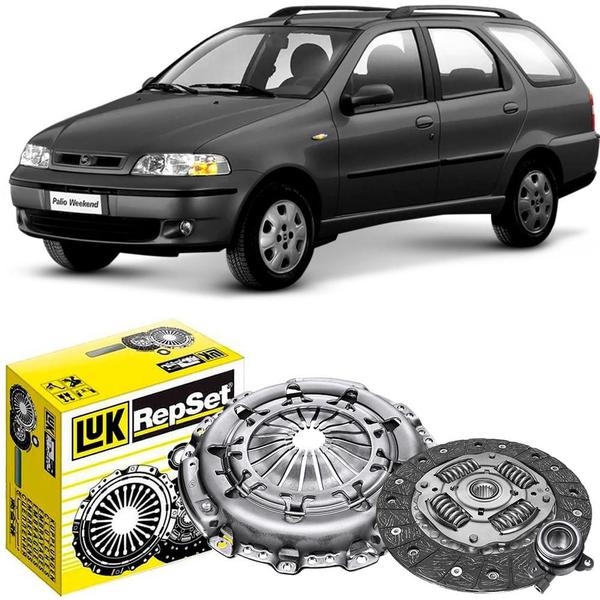 Imagem de Kit Embreagem Fiat Palio Weekend 1.8 8v 2003 a 2005 Luk