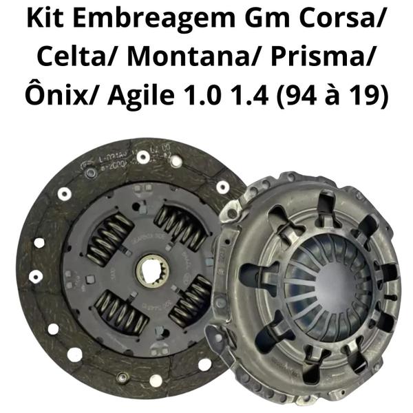 Imagem de Kit Embreagem Gm Corsa/ Celta/ Prisma/ Ônix/1.0 1.4(94 à 19)