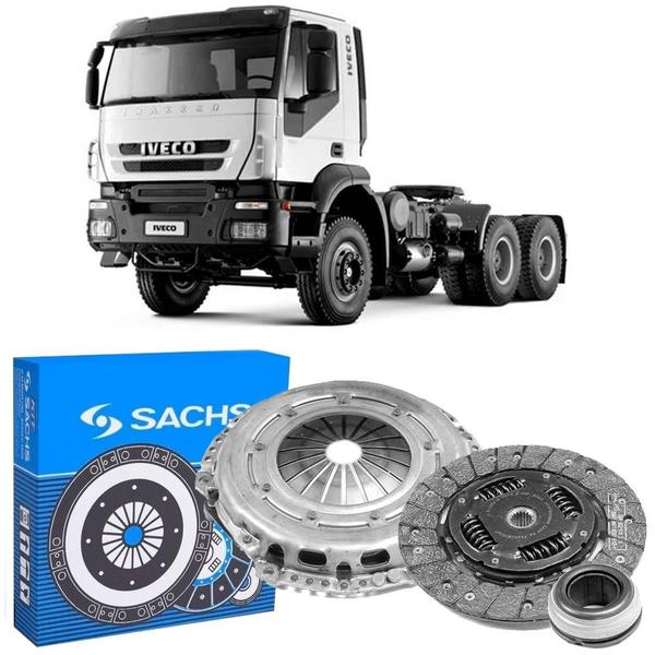 Kit Embreagem Iveco Euro Trakker 8210.42 97 a 2009 Sachs Imagem de Kit Embreagem Iveco Euro Trakker 8210.42 97 a 2009 Sachs