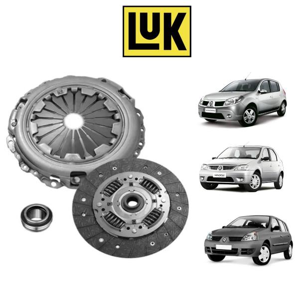 Kit Embreagem Luk Renault Clio 1.6 2000 A 2006 - LUKREPSET Imagem de Kit Embreagem Luk Renault Clio 1.6 2000 A 2006