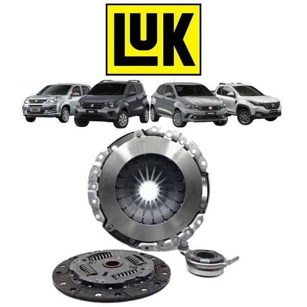 Imagem de Kit Embreagem Lukrepset Fiat Argo Drive 1.0L 6V SOHC L3 2019 A 2022