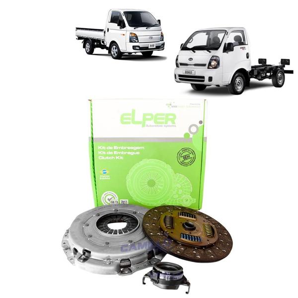 Imagem de KIT EMBREAGEM ORIGINAL 250mm 23EST KIA NEW BONGO 2.5L-2.7L/HYUNDAI HR 2.5L EURO 5 - TODOS 6 MARCHAS 2012...