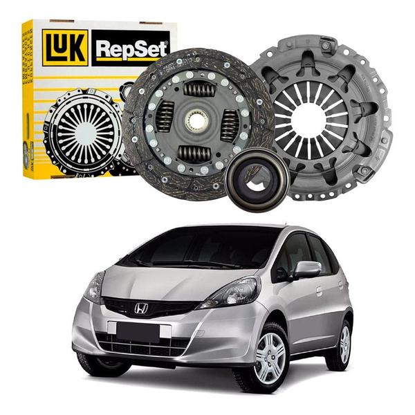 Imagem de Kit Embreagem Original Luk Honda Fit 1.4 1.5 2009 A 2013