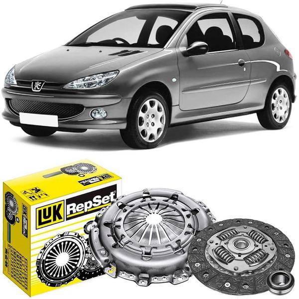 Imagem de Kit Embreagem Peugeot 206 1.6 8v 99 a 2001 Luk