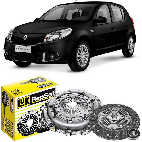 Imagem de Kit Embreagem Renault Sandero 1.0 16v 2008 a 2015 Luk