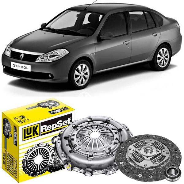 Imagem de Kit Embreagem Renault Symbol 1.6 2009 a 2013 Luk