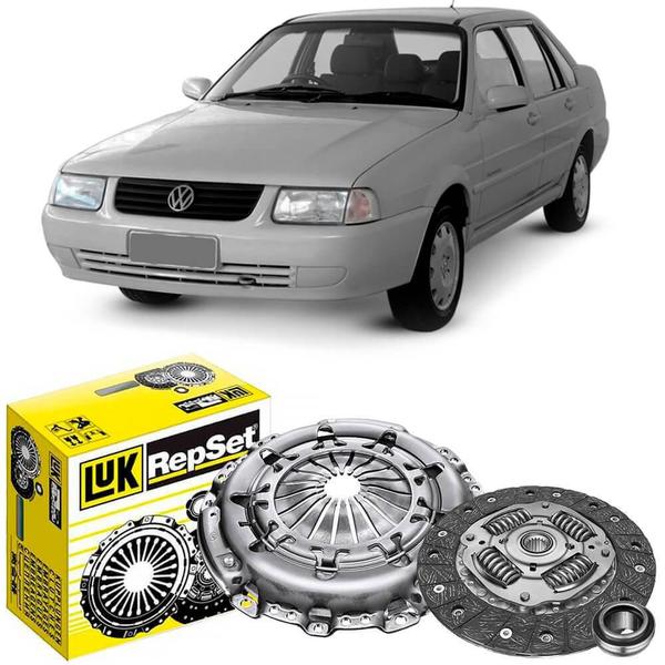 Imagem de Kit Embreagem Volkswagen Santana 1.8 2.0 8v 84 a 2006 Luk