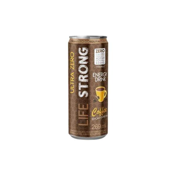 Imagem de Kit energético life strong ultra zero energy drink coffee zero açucar café 269ml 