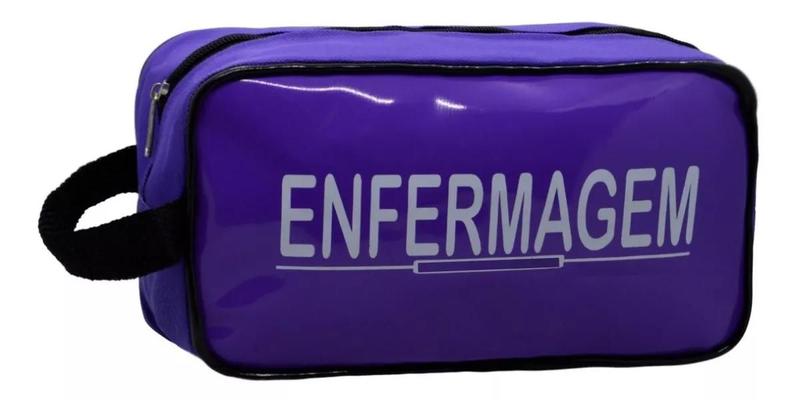 Imagem de Kit Enfermagem Aparelho Pressão Esteto Necessaire Completa