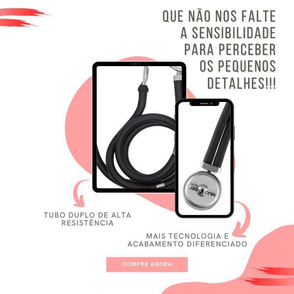 Imagem de Kit Enfermagem Aparelho Pressao Medidor Glicose Esteto Multi PA MED