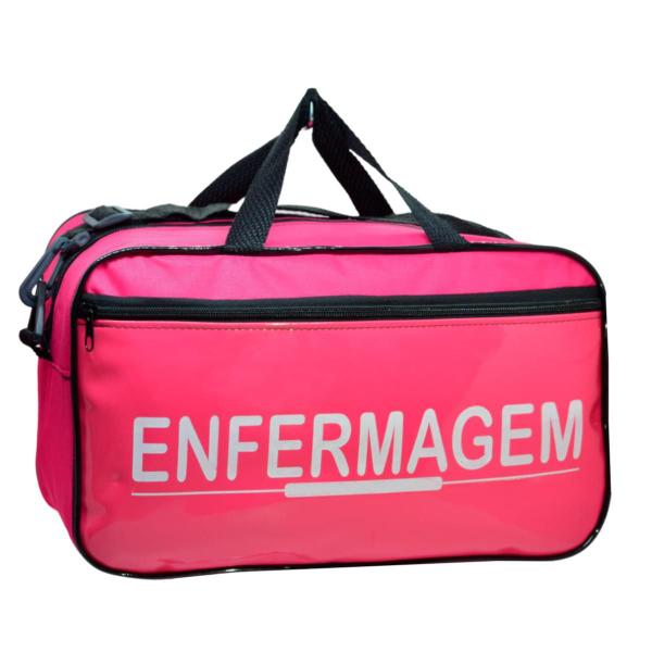 Imagem de Kit Enfermagem Completo Bolsa Estagio Aparelho Pressao Estetoscopio Esteto Rappaport