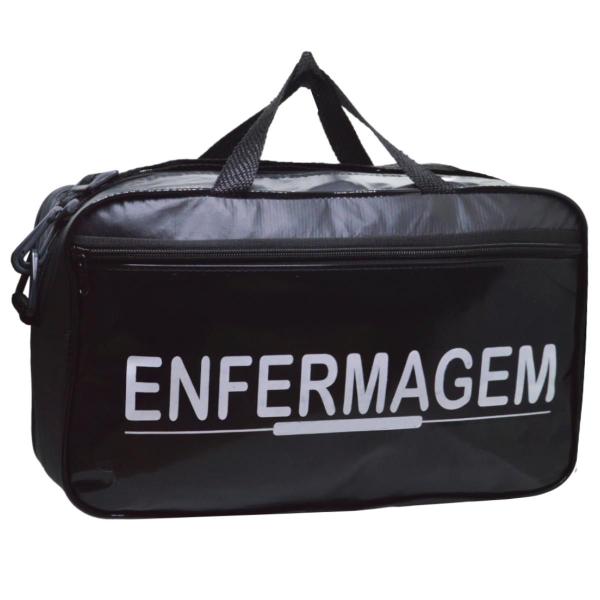 Imagem de Kit Enfermagem Completo Bolsa Estagio Aparelho Pressao Estetoscopio Esteto Rappaport