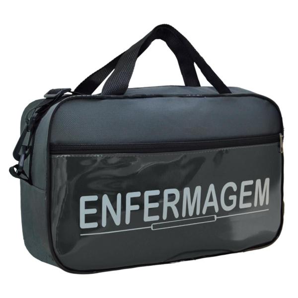 Imagem de Kit Enfermagem Completo Bolsa Estagio Aparelho Pressao Estetoscopio Esteto Rappaport