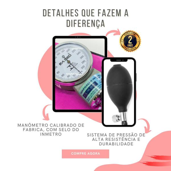 Imagem de Kit Enfermagem Completo Top + Medidor Glicose 