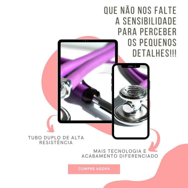 Imagem de Kit Enfermagem Maleta Super Luxo Completa Aparelho Esteto Estagio Medicina