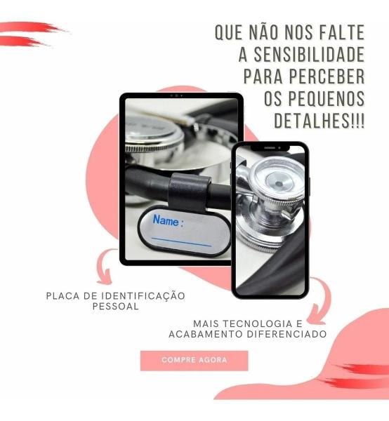 Imagem de Kit Enfermagem Medicina Com Aparelho Pressão + Esteto Pamed