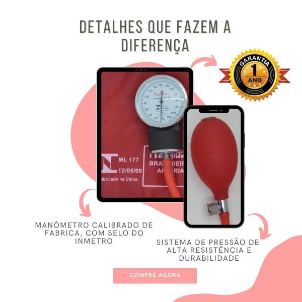 Imagem de Kit Enfermagem Top Medidor Glicose Glicemia Bolsa Cores