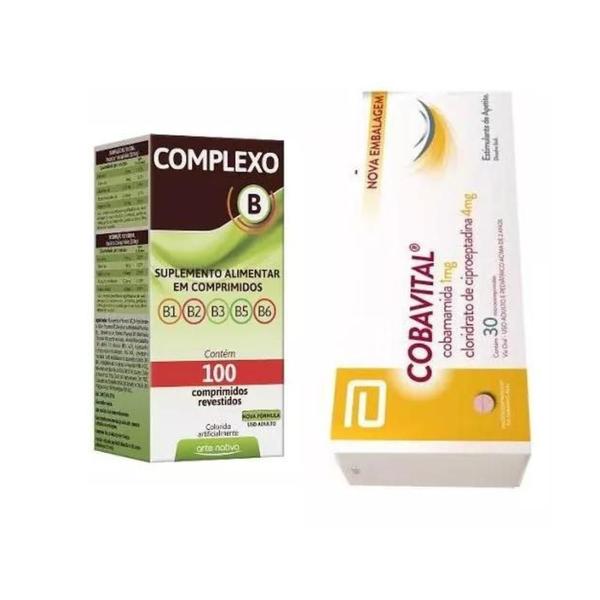 Imagem de Kit engordar Cobavital + Complexo b Vitamina para engordar