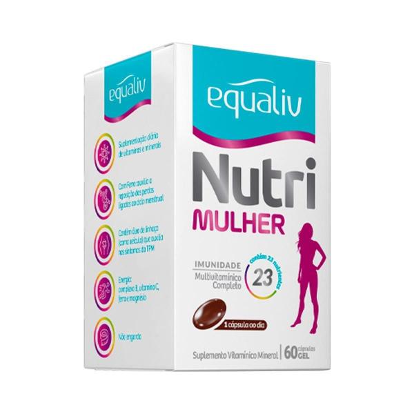 Imagem de Kit Equaliv Nutri Mulher Com 5 Uni De 60 Cápsulas Gel Ca