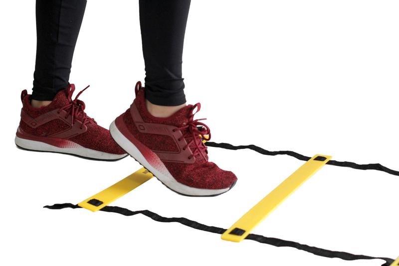 Kit Escada Agilidade Pvc + Cones + Chapeu Half + Speed Rope - Odin Fit Imagem de Kit Escada Agilidade Pvc + Cones + Chapeu Half + Speed Rope
