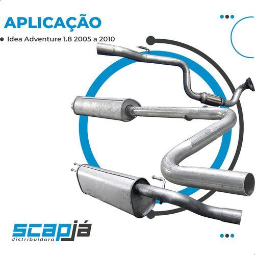 Imagem de Kit Escap Tubo+ Abafador + Traseiro Idea Adventure 1.8 05 10