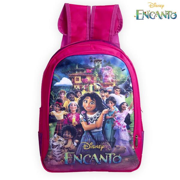 Imagem de Kit Escolar Infantil Mochila de Costas Estojo Encanto Menina