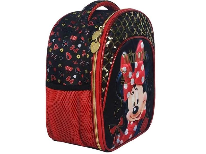 Imagem de Kit Escolar Minnie Mouse Lancheira Térmica + Estojo