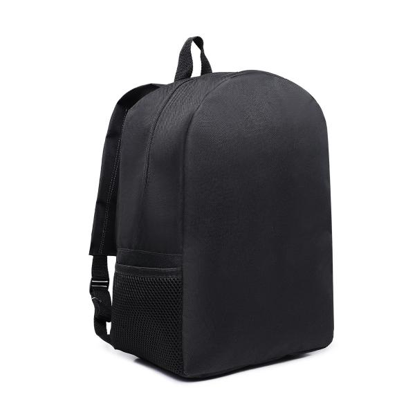 Imagem de Kit Escolar Mochila, Lancheira E Estojo Preto Liso Volta as Aulas