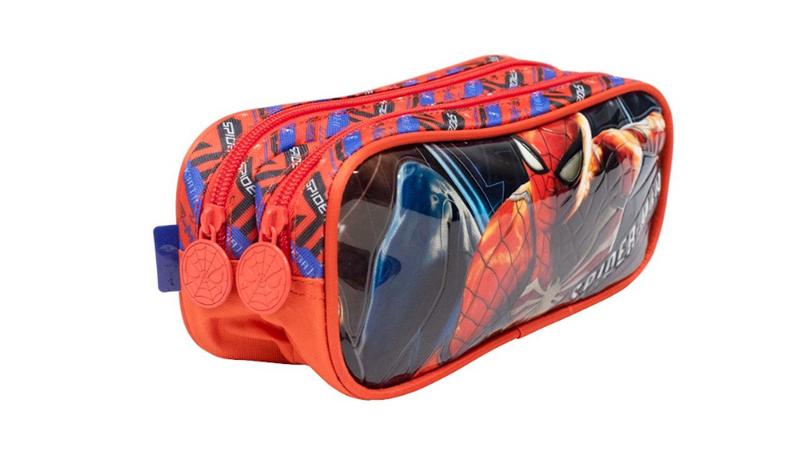 Imagem de Kit Escolar Spider Man Mochila de Rodas + Lancheira + Estojo