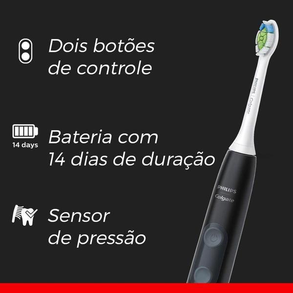 Imagem de Kit Escova Elétrica SonicPro 50 + Refil SonicPro Branqueadora com 2 unidades