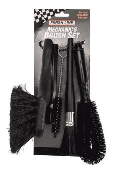 Imagem de Kit Escovas Limpeza Finish Line Easy Pro Brush 5 Peças