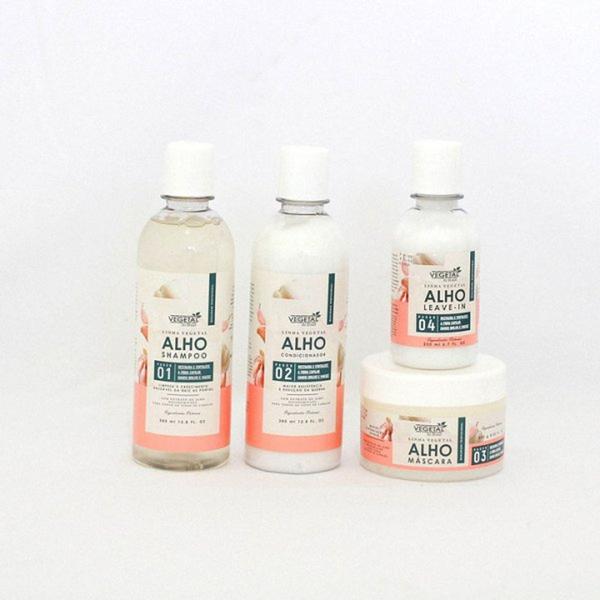 Kit especial de alho 1,210ml vegetal do brasil Imagem de Kit especial de alho 1,210ml vegetal do brasil