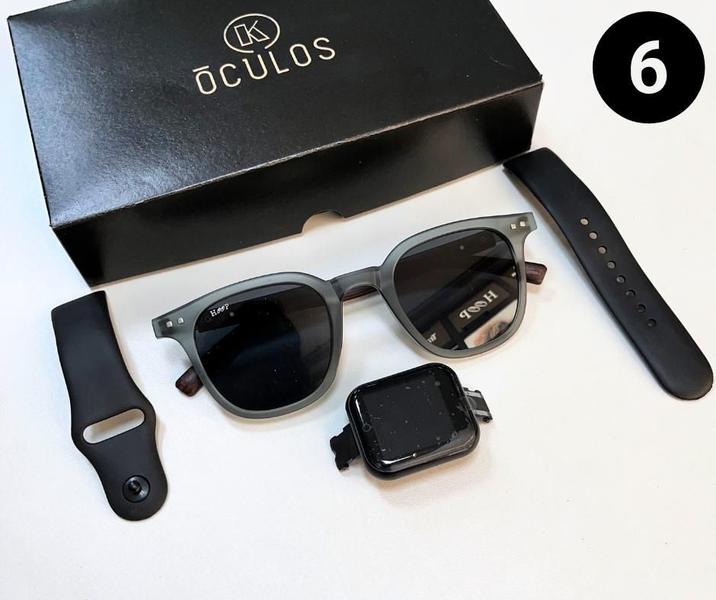 Imagem de Kit especial de natal (oculos de sol + relógio smart watch)