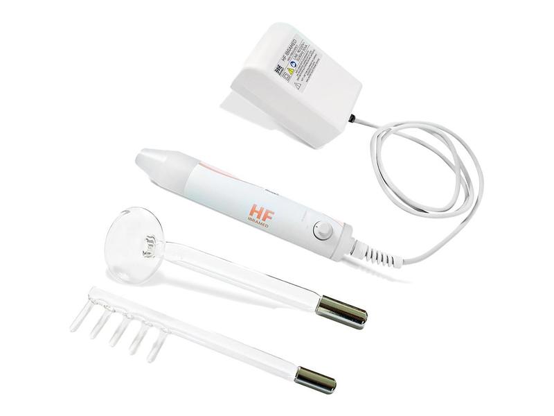 Imagem de Kit Especial HF Alta Frequência Portátil Ibramed + Rolo para Microagulhamento + Faixa p/ Cabelo