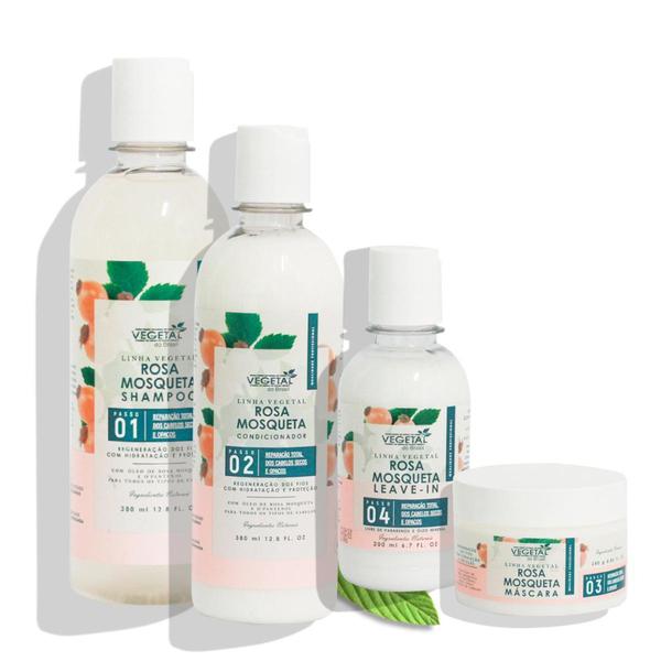 Kit Especial Rosa Mosqueta - Vegetal Do Brasil Imagem de Kit Especial Rosa Mosqueta - Vegetal Do Brasil