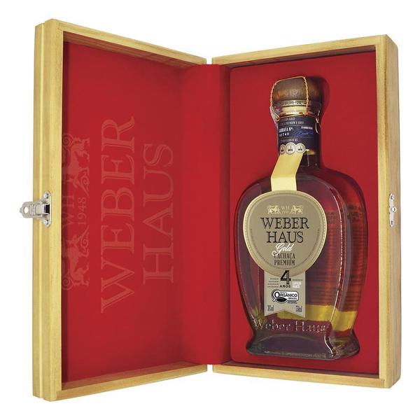 Imagem de Kit Especial Weber Haus + Cachaça Premium Gold 750Ml