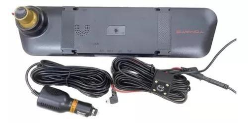 Imagem de Kit Espelho Retrovisor Com Duas Cameras Lcd 4.3 1080 Full Hd MTM-143 Tomate