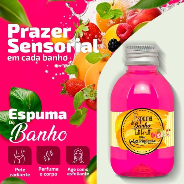 Imagem de Kit Espuma E Sais De Banho Aromático Hidromassagem Banheira