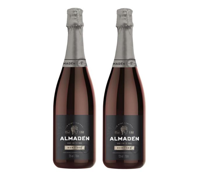 Imagem de Kit Espumante Almadén Chenin Blanc Branco Demi Sec 750ml 2un